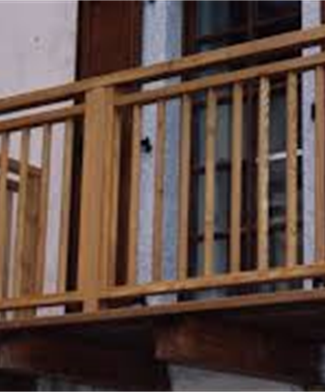 Balconi in legno